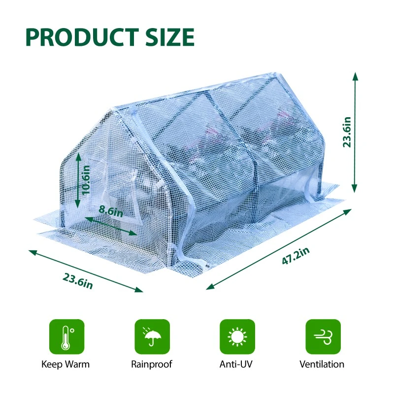 White Mini Greenhouse For Indoor Outdoor best